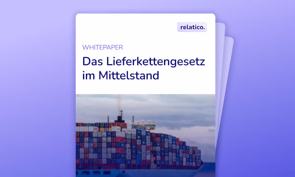 Get our Whitepaper/Guide about the Supply Chain Law as a PDF - for free!
